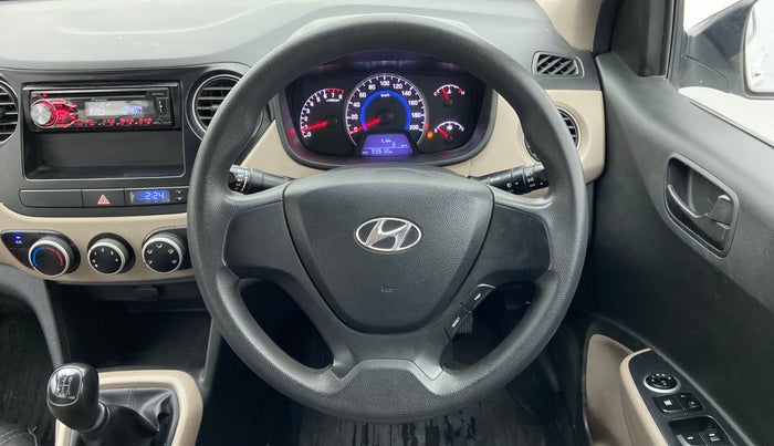 2016 Hyundai Grand i10 MAGNA 1.2 KAPPA VTVT, Petrol, Manual, 93,612 km, Steering Wheel Close Up