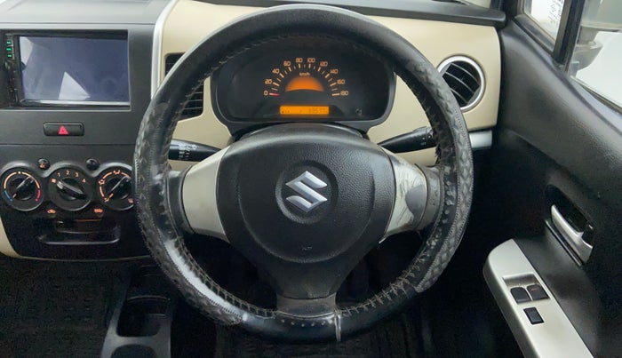 2018 Maruti Wagon R 1.0 LXI CNG, CNG, Manual, 69,638 km, Steering Wheel Close Up