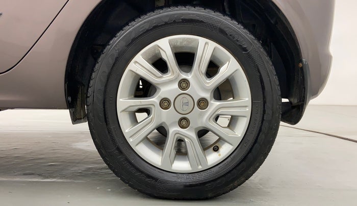 2018 Tata Tiago XZ 1.2 REVOTRON, Petrol, Manual, 19,416 km, Left Rear Wheel