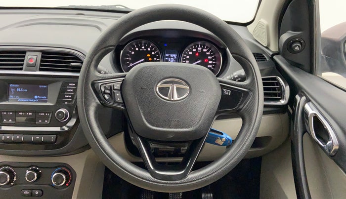 2018 Tata Tiago XZ 1.2 REVOTRON, Petrol, Manual, 19,416 km, Steering Wheel