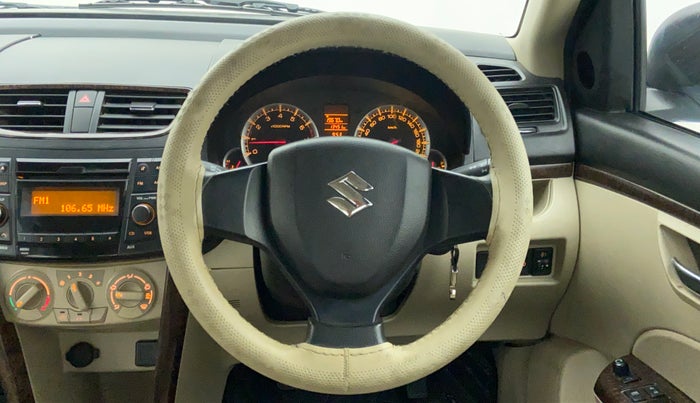 2015 Maruti Swift Dzire VXI 1.2 BS IV, Petrol, Manual, 13,358 km, Steering Wheel Close Up