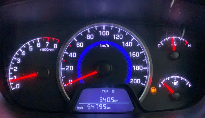 2018 Hyundai Grand i10 SPORTZ 1.2 KAPPA VTVT, Petrol, Manual, 54,795 km, Odometer Image