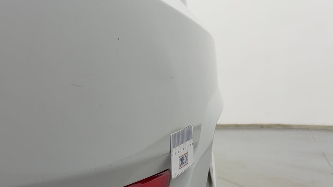 Bumper Rear Dent
