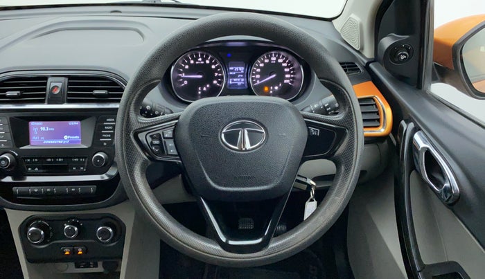 2018 Tata Tiago XZ 1.2 REVOTRON, Petrol, Manual, 25,710 km, Steering Wheel Close Up