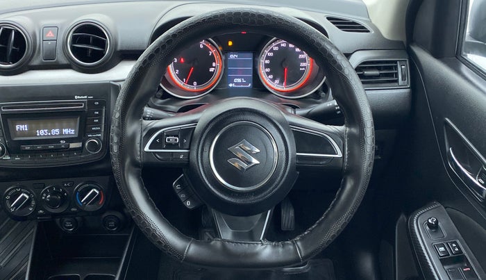 2020 Maruti Swift VXI D, Petrol, Manual, 11,035 km, Steering Wheel Close Up