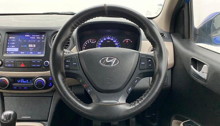 2017 Hyundai Xcent SX 1.2 OPT, Petrol, Manual, 64,115 km, Steering Wheel Close Up