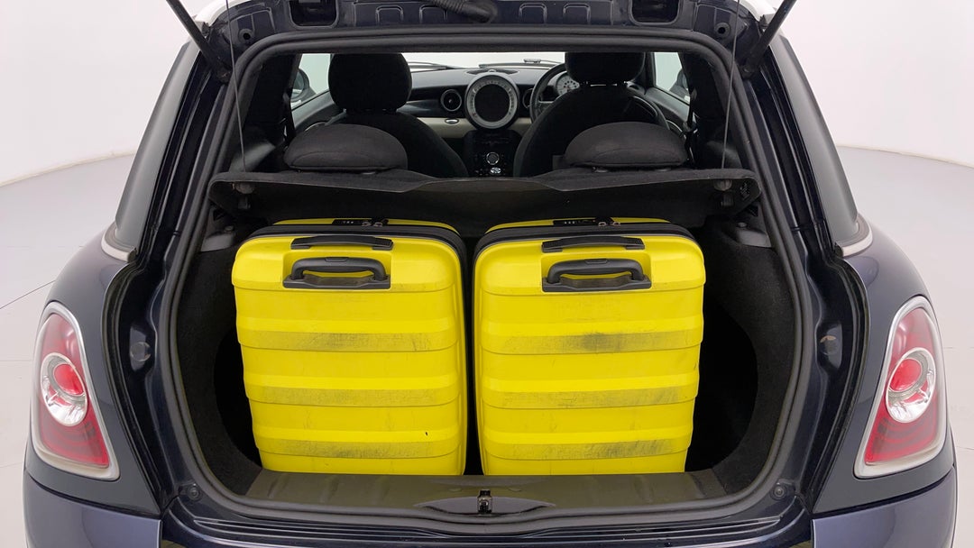 Boot Inside View with Luggage