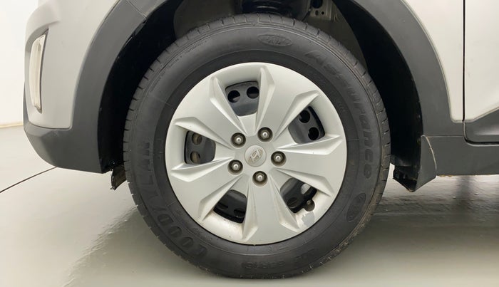 2017 Hyundai Creta E PLUS 1.6 PETROL, Petrol, Manual, 57,918 km, Left Front Wheel