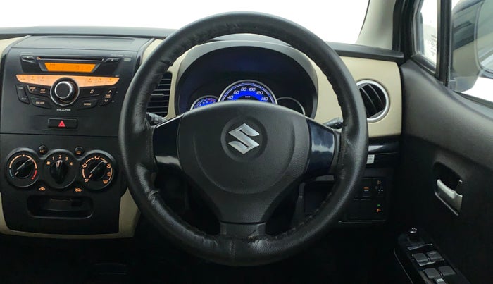 2017 Maruti Wagon R 1.0 VXI, Petrol, Manual, 18,958 km, Steering Wheel Close Up