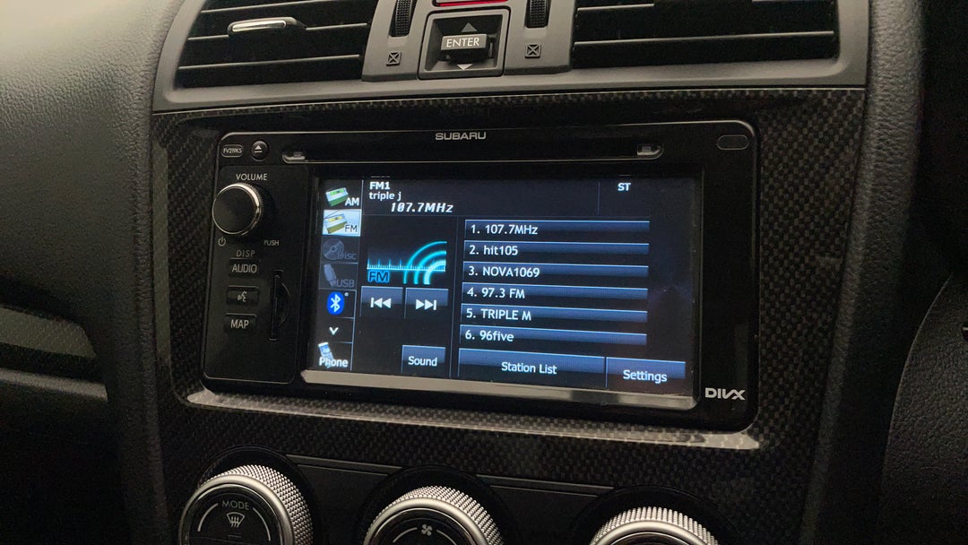 2014 Subaru WRX Premium (AWD), Manual, 123166 km, Infotainment System