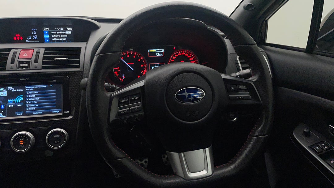 2014 Subaru WRX Premium (AWD), Manual, 123166 km, Steering Wheel Close-up