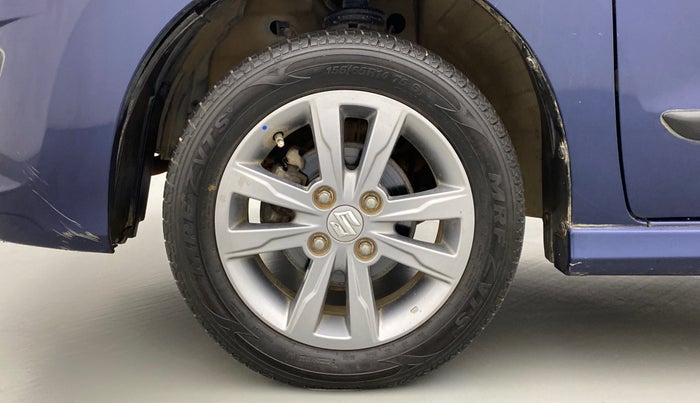 2017 Maruti Wagon R 1.0 VXI PLUS, Petrol, Manual, 38,033 km, Left Front Wheel