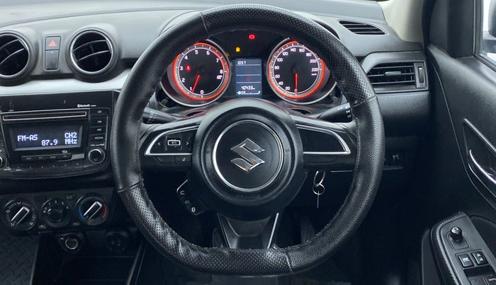 2020 Maruti Swift VXI D, Petrol, Manual, 40,505 km, Steering Wheel Close Up