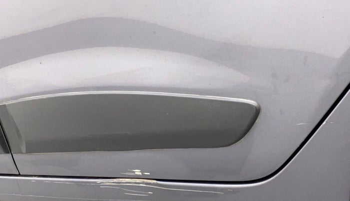 2018 Hyundai Grand i10 ASTA 1.2 KAPPA VTVT, Petrol, Manual, 1,17,582 km, Rear left door - Minor scratches