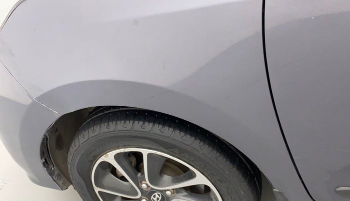 2018 Hyundai Grand i10 ASTA 1.2 KAPPA VTVT, Petrol, Manual, 1,17,582 km, Left fender - Minor scratches