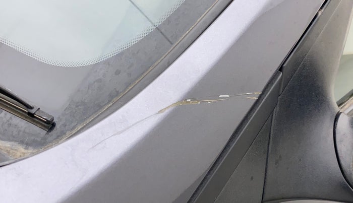2018 Hyundai Grand i10 ASTA 1.2 KAPPA VTVT, Petrol, Manual, 1,17,582 km, Left A pillar - Minor scratches