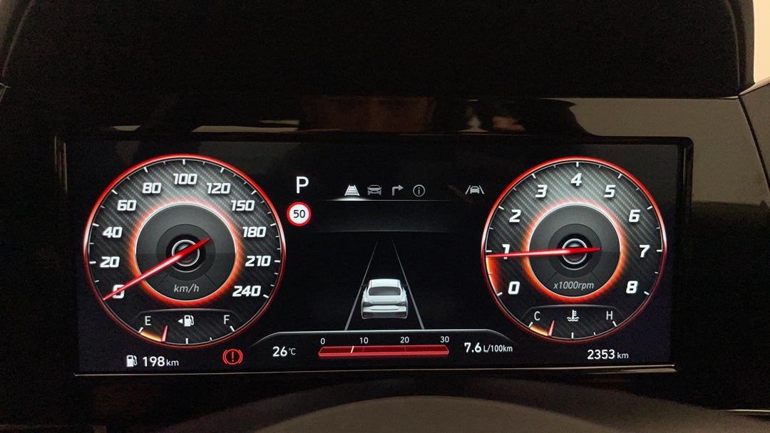 2024 Hyundai i30 Elite, Automatic, 2353 km, Odometer View