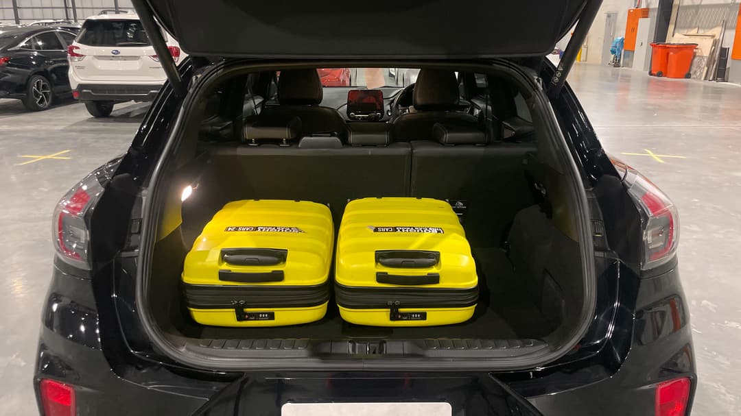 2020 Ford Puma St-line V, Automatic, 55849 km, Boot Inside View with Luggage