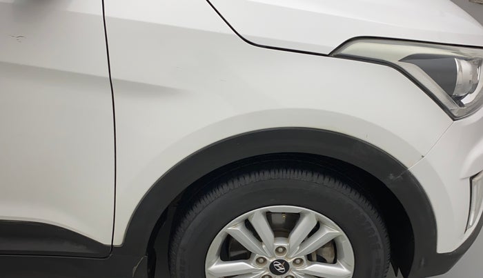 2016 Hyundai Creta SX 1.6 DIESEL, Diesel, Manual, 1,17,543 km, Right fender - Paint has minor damage