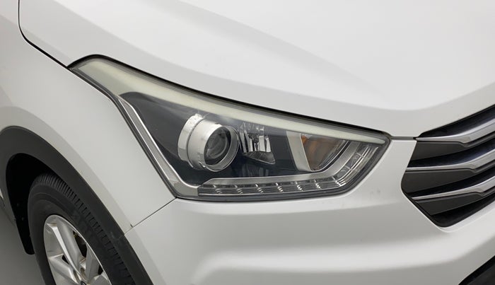 2016 Hyundai Creta SX 1.6 DIESEL, Diesel, Manual, 1,17,543 km, Right headlight - Minor scratches