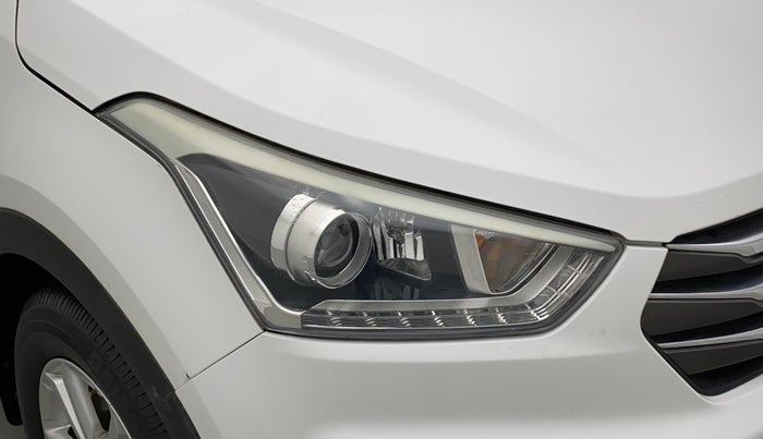 2016 Hyundai Creta SX 1.6 DIESEL, Diesel, Manual, 1,17,543 km, Right headlight - Faded