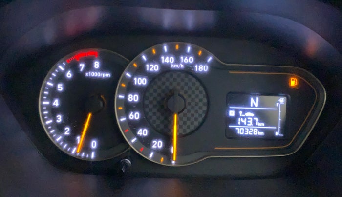 2019 Hyundai NEW SANTRO SPORTZ AMT, Petrol, Automatic, 70,328 km, Odometer Image
