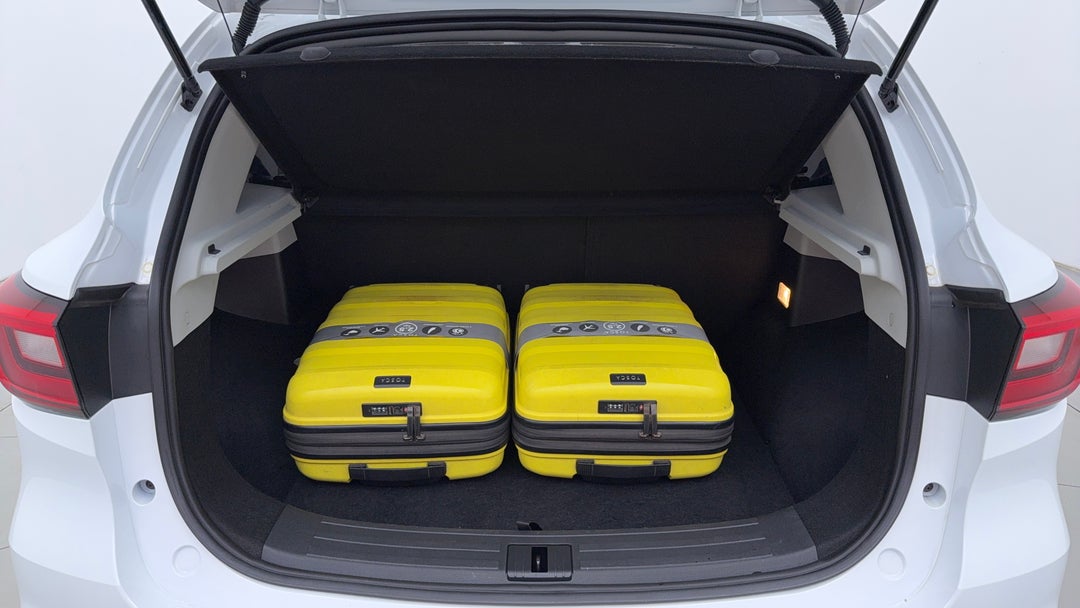 Boot Inside View with Luggage