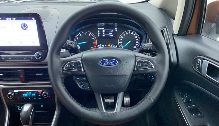 2019 Ford Ecosport 1.5 TITANIUM PLUS TI VCT AT, Petrol, Automatic, 16,390 km, Steering Wheel Close Up