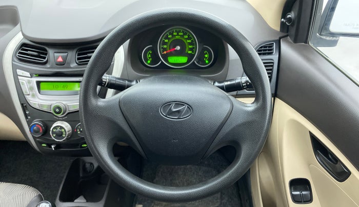 2013 Hyundai Eon MAGNA PLUS, Petrol, Manual, 71,759 km, Steering Wheel Close Up