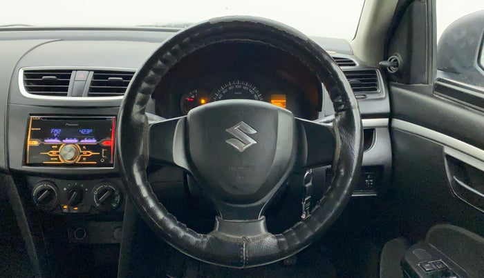 2017 Maruti Swift LXI (O), Petrol, Manual, 60,408 km, Steering Wheel Close Up