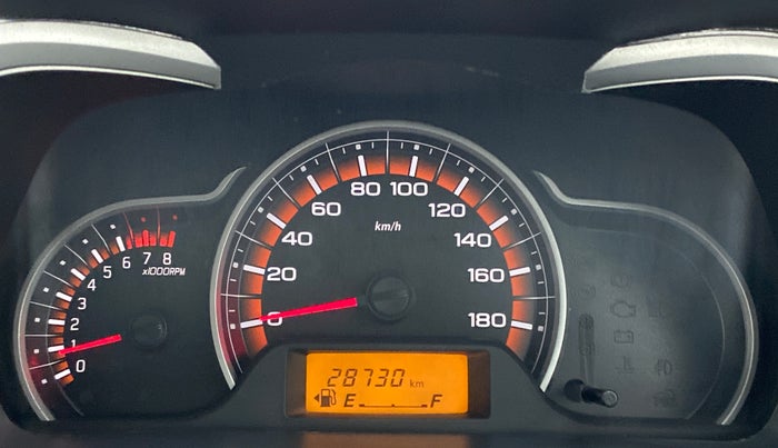 2016 Maruti Alto K10 VXI P, Petrol, Manual, 28,809 km, Odometer Image