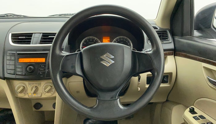 2014 Maruti Swift Dzire VXI, Petrol, Manual, 43,372 km, Steering Wheel Close Up