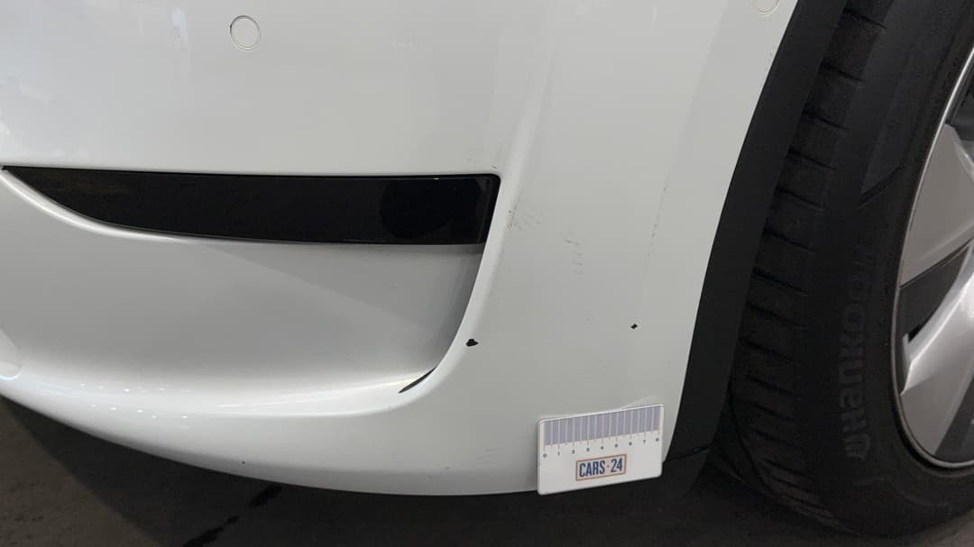 2022 Tesla Model Y Rear-wheel Drive, Automatic, 51414 km, Bumper Front Scratch