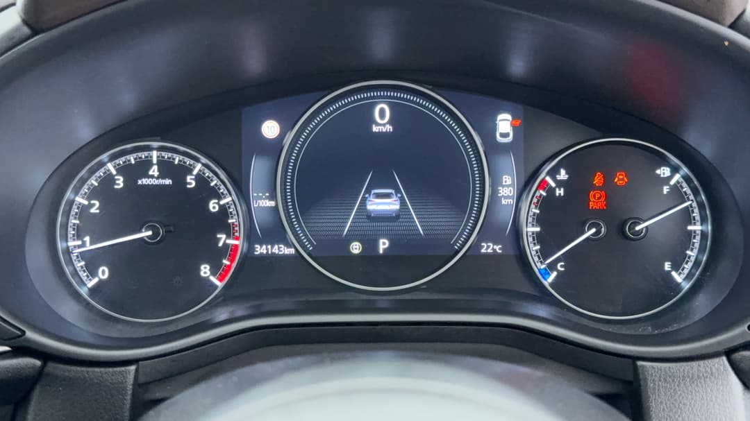 2024 Mazda CX-30 G20 Touring (FWD), Automatic, 34143 km, Odometer View
