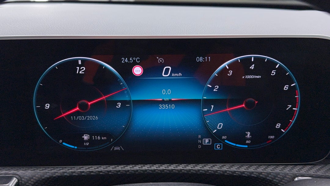 2020 Mercedes-benz A180 A180, Automatic, 33510 km, Odometer View