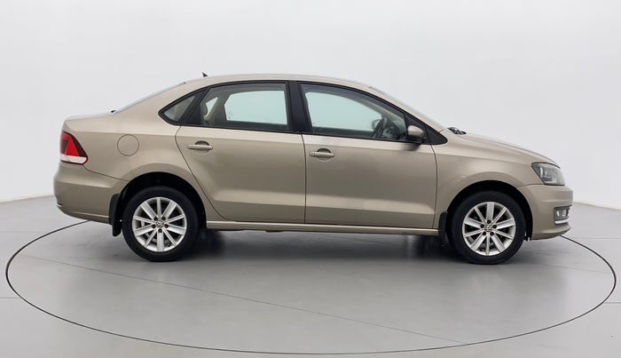 2016 Volkswagen Vento HIGHLINE 1.5 AT, Diesel, Automatic, 1,12,340 km, Right Side View