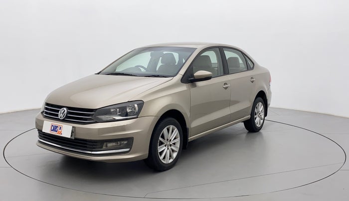 2016 Volkswagen Vento HIGHLINE 1.5 AT, Diesel, Automatic, 1,12,737 km, Left Front Diagonal