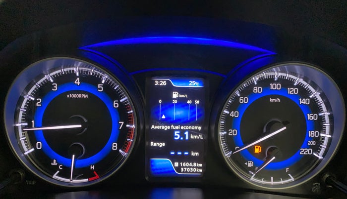 2019 Toyota Glanza G, Petrol, Manual, 37,030 km, Odometer Image