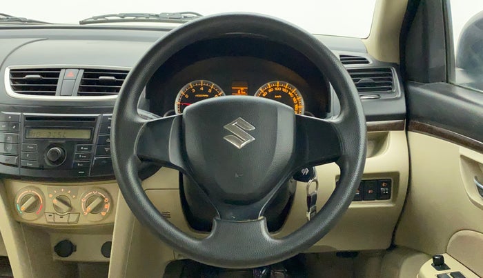 2013 Maruti Swift Dzire VXI, Petrol, Manual, 93,741 km, Steering Wheel Close Up