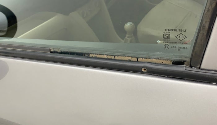 2013 Maruti Swift Dzire VXI, Petrol, Manual, 93,741 km, Front passenger door - Weather strip has minor damage