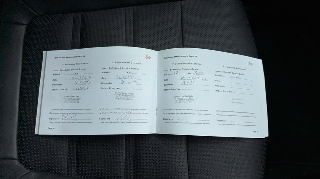 2019 Kia Sorento Sport (4x2), Automatic, 96072 km, Service History