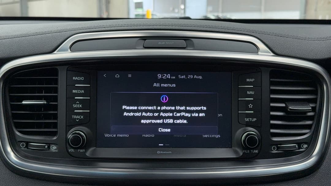 2019 Kia Sorento Sport (4x2), Automatic, 96072 km, Android/Apple Car Play