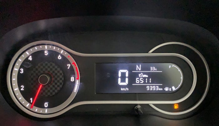 2022 Hyundai AURA SX PLUS 1.2 AMT, Petrol, Automatic, 9,393 km, Odometer Image