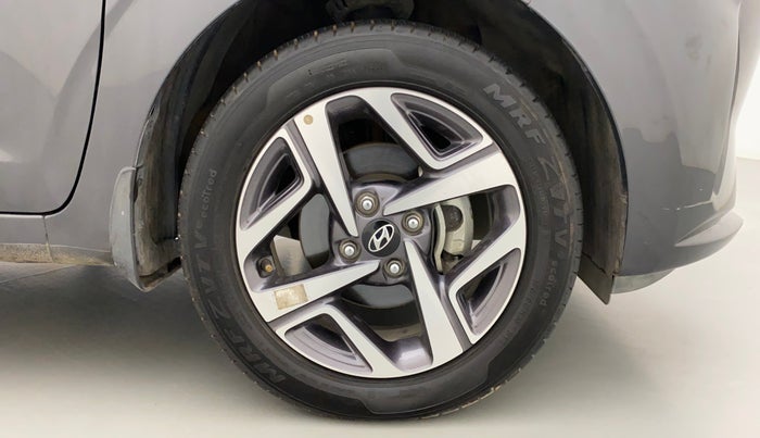 2022 Hyundai AURA SX PLUS 1.2 AMT, Petrol, Automatic, 9,393 km, Right Front Wheel