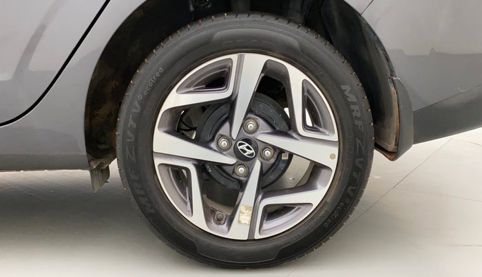 2022 Hyundai AURA SX PLUS 1.2 AMT, Petrol, Automatic, 9,393 km, Left Rear Wheel