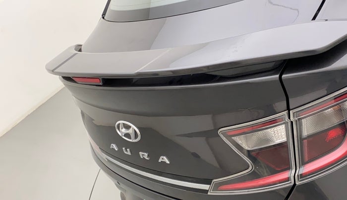 2022 Hyundai AURA SX PLUS 1.2 AMT, Petrol, Automatic, 9,393 km, Dicky (Boot door) - Paint has minor damage