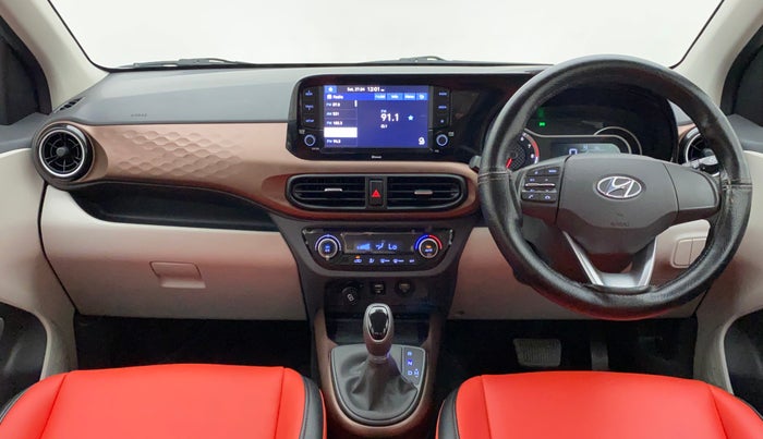 2022 Hyundai AURA SX PLUS 1.2 AMT, Petrol, Automatic, 9,393 km, Dashboard