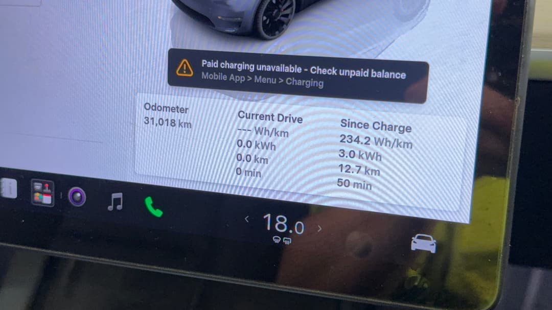 2023 Tesla Model Y Performance, Automatic, 31018 km, Odometer View