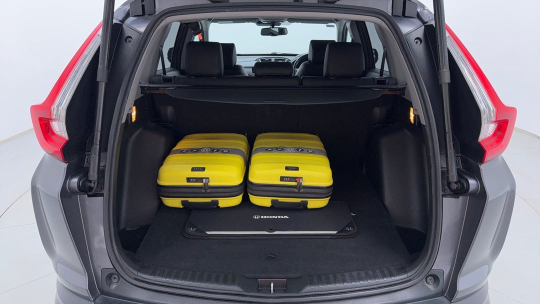 Boot Inside View with Luggage