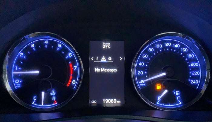2017 Toyota Corolla Altis G, Petrol, Manual, 19,314 km, Odometer Image